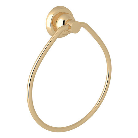 PERRIN & ROWE Holborn 6" Tear Drop Towel Ring In English Gold U.6434EG